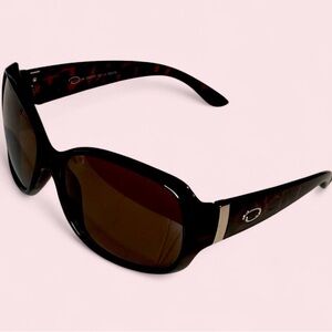 Oscar de la Renta Tortoise Shell Sunglasses